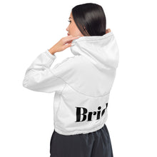 Bride-to-be cropped windbreaker