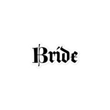 Bride Sticker 3"