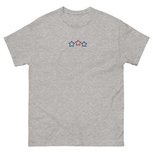 Fourth of July Simple Embordered Stars T-shirt