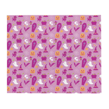 Pastel Halloween Throw Blanket
