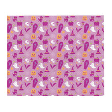 Pastel Halloween Throw Blanket