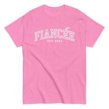 Fiancée Bride Shirt - White Text