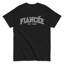 Fiancée Bride Shirt - White Text