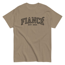 Fiancé Groom Shirt - Black Text