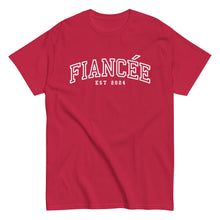Fiancée Bride Shirt - White Text
