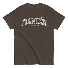 Fiancée Bride Shirt - White Text