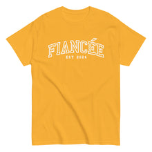 Fiancée Bride Shirt - White Text