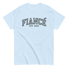 Fiancé Groom Shirt - Black Text