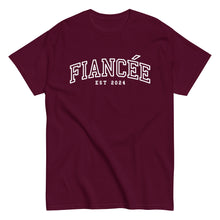 Fiancée Bride Shirt - White Text