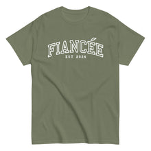 Fiancée Bride Shirt - White Text