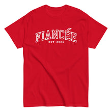 Fiancée Bride Shirt - White Text