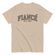 Fiancé Groom Shirt - Black Text