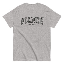 Fiancé Groom Shirt - Black Text