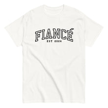 Fiancé Groom Shirt - Black Text