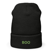 Boo Waffle Halloween beanie