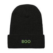 Boo Waffle Halloween beanie