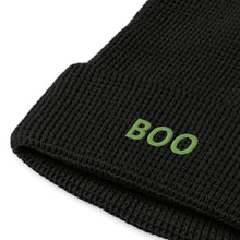 Boo Waffle Halloween beanie